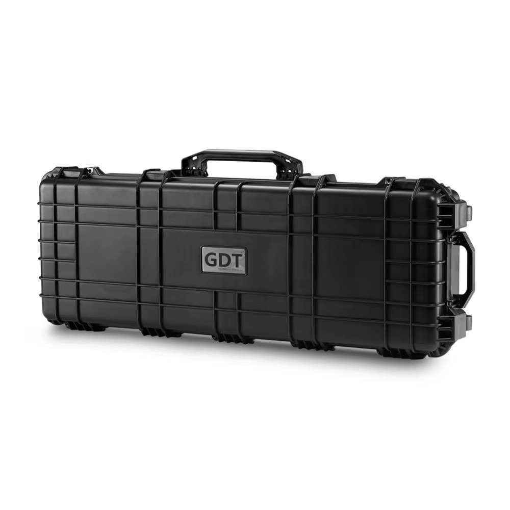 Hard Waterproof Plastic pp Portable Foam Protective case Gun Hard with Lock