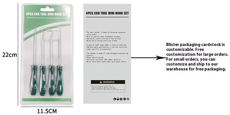 MERACLY Customizable OEM Oil Seal Screwdriver Set with Hose Removal Hook O-Ring Sealing Gaskets Puller Repair Tools