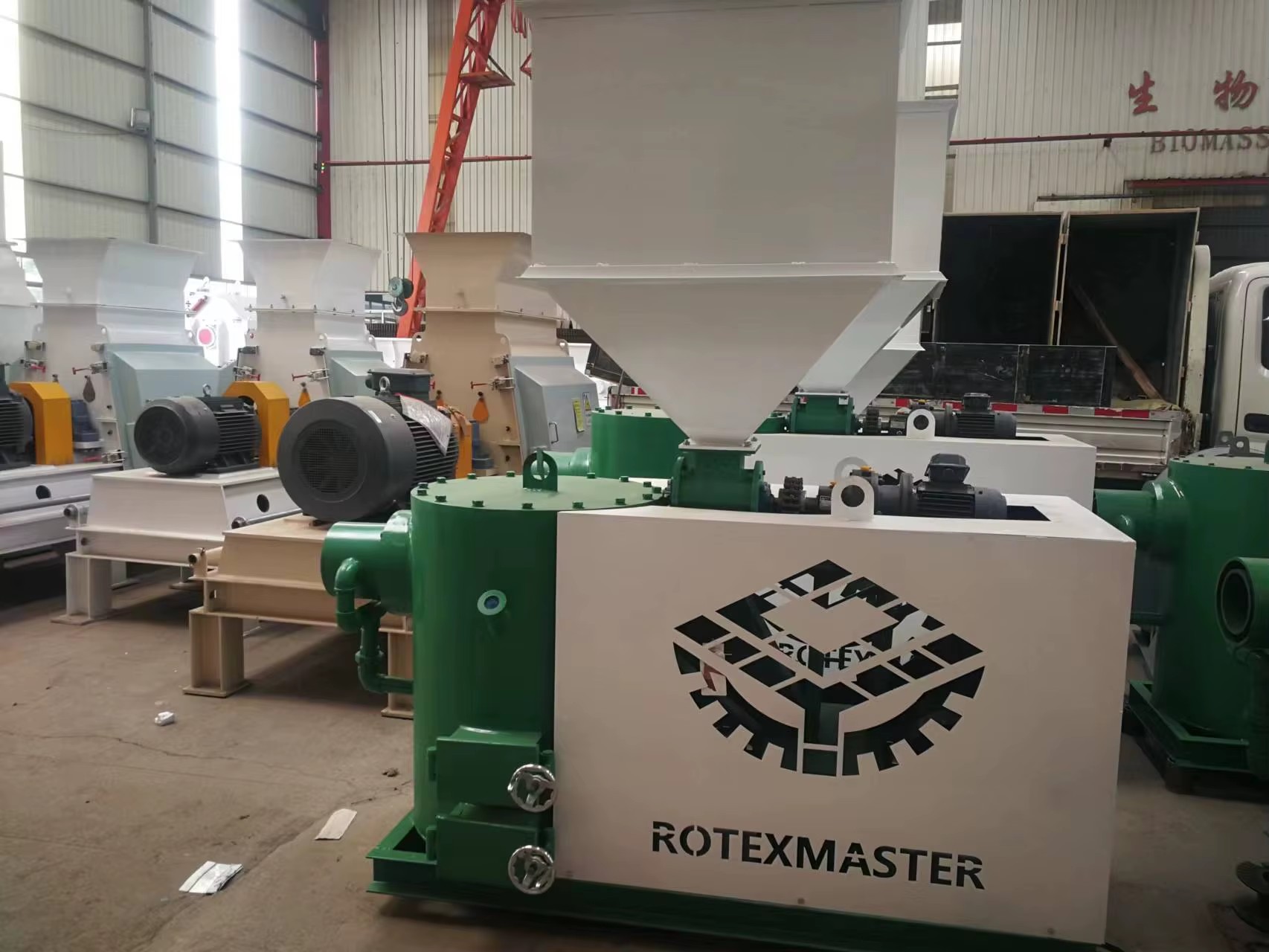 Good Quality Low Noise Level Wood Sawdust Biomass Burner Machine