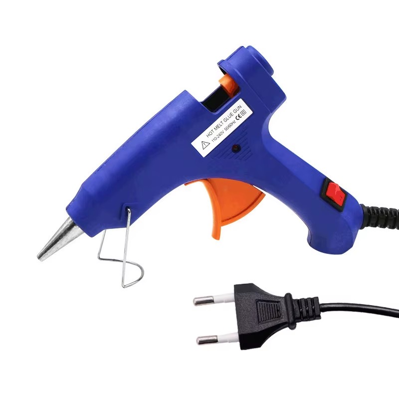 20W Hot Melt Glue Gun Household Industrial Mini Guns Electric Heat Temperature Tool With 7mm Glue Sticks