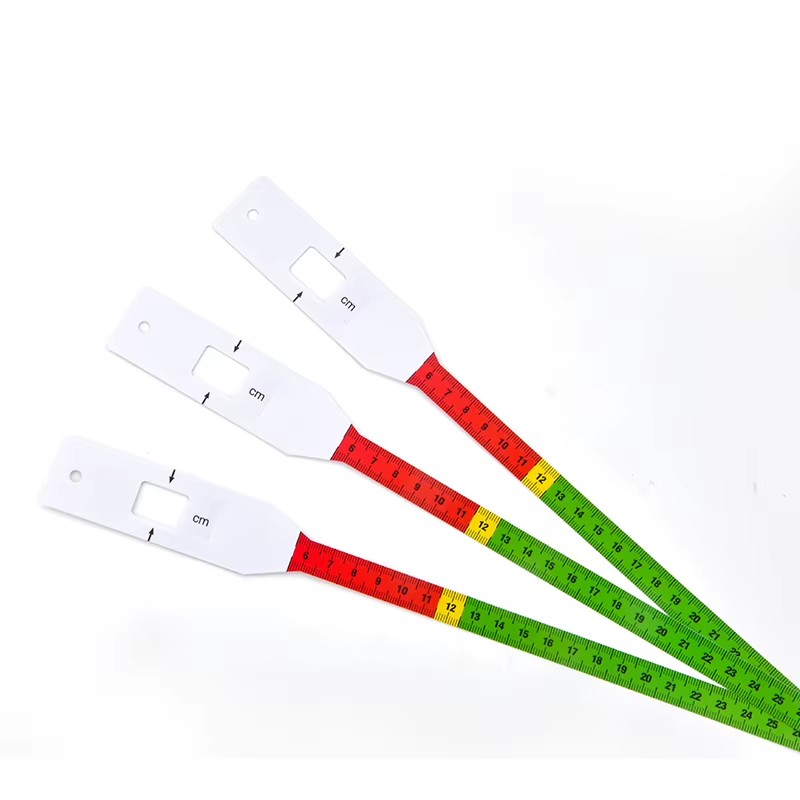 Promotional Wholesale 26.5cm Colorful Circumference MUAC Soft Body Measuring Tape