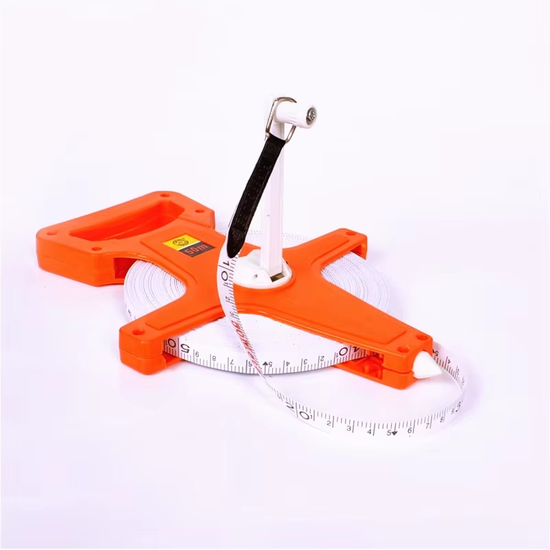 20M 30M 50M 100M Fiberglass Large Big Calibration Reel Construction Use Measuring Tools Waterproof Tape Measure