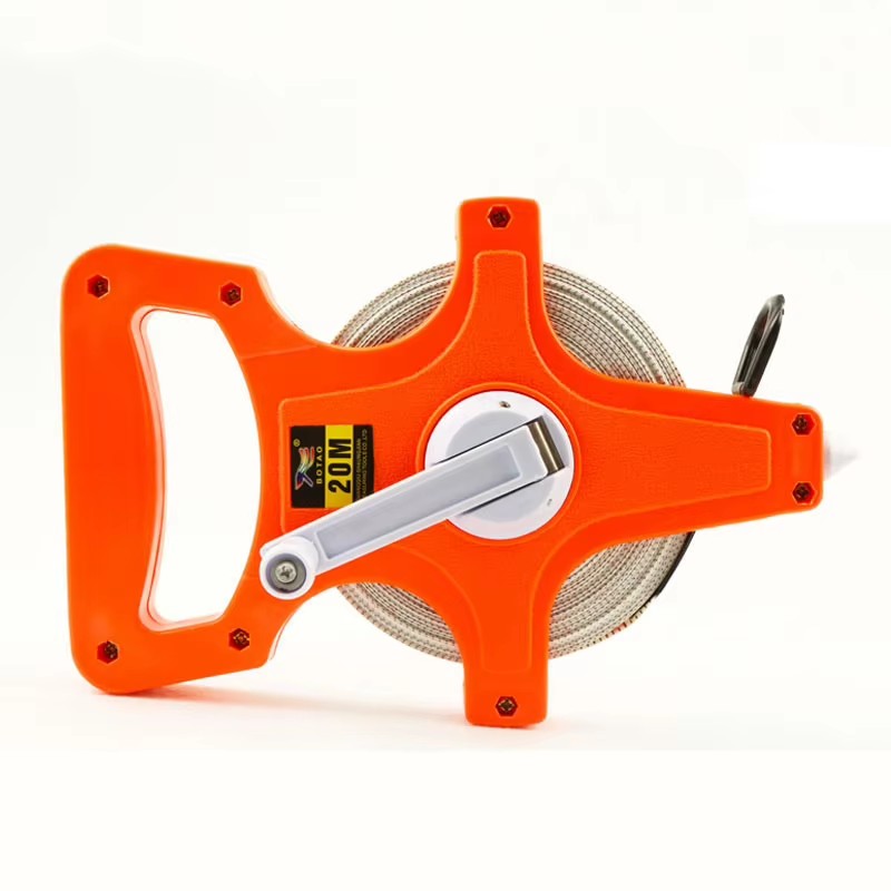 20M 30M 50M 100M Fiberglass Large Big Calibration Reel Construction Use Measuring Tools Waterproof Tape Measure