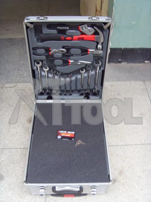 186pcs Aluminum Case Hand Tools Kit Mechanic