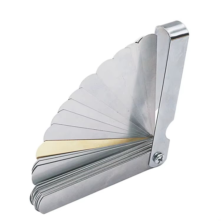 32 Blades Metric Feeler Gauge High Precision 0.04-0.88 Thickness Gages Gap Filler Feeler Gauges Measuring Tool Plug Feeler