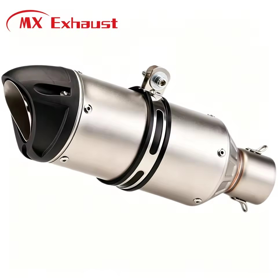 High Performance Motorcycle Exhaust System Advanced Moto Parts Exhaust Pipe Muffler
