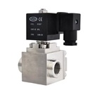 220V 24V 300bar 160bar 120bar high pressure stainless steel solenoid valve 12V 1/2 DN20 DN25 Bottle blowing machine