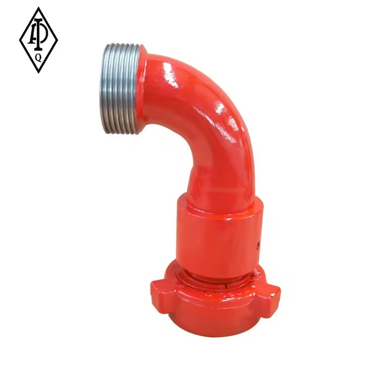 FACTORY DIRECT SALE API 6A HIGH PRESSURE FORGED 2-3IN STYLE 30 LONG RADIUS SWIVEL JOINT MALExFEMALE CONNECTIONS PAINTED
