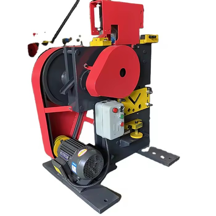 Metal Steel Combined Punching and Shearing Machine Punching and Cutting Channel Steel Angle Steel Production Cutting Machine