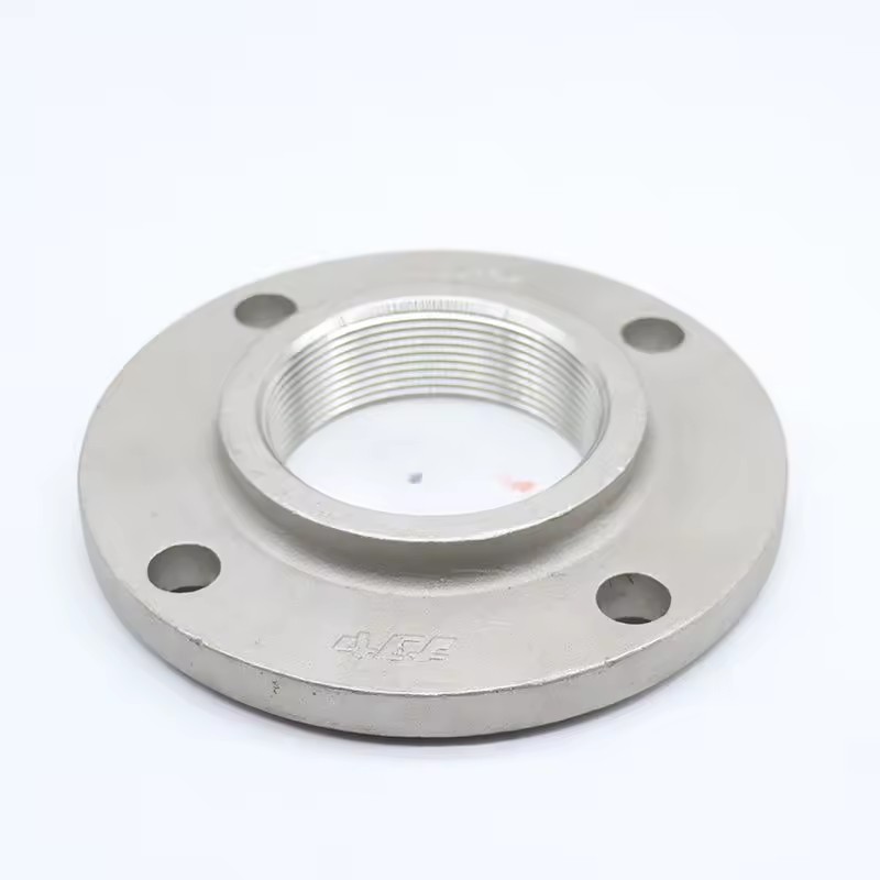 (OEM ODM) Stainless Steel Threaded Flange Standard High Pressure Pipe Fitting for Oil & Gas Industry