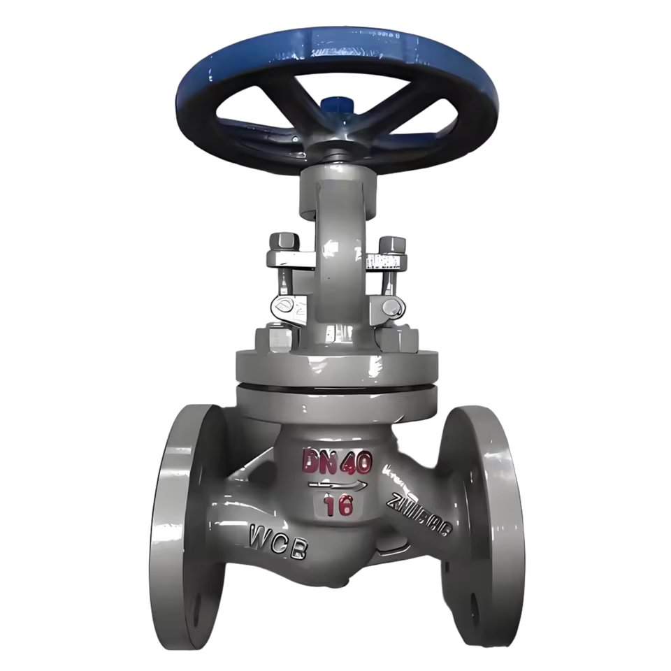 Water-oil-steam Application WCB CF8 CF8M Flange Globe Valve