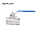OEM Customized Support Manual Clamp High Temperature Ball Valve for Water Carbon Steel 2 in Connection 2 Pc