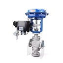 DQ 304 Stainless Steel Pneumatic Diaphragm Control Globe Valve control valve for Gas Pneumatic diaphragm three-way control valve