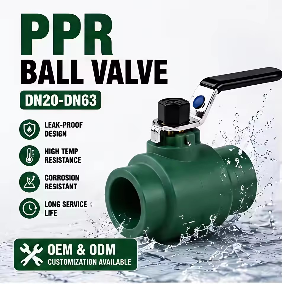 OEM ODM PPR Ball Valve Factory for Building Material Importers Plumbing Brands and Project Contractors
