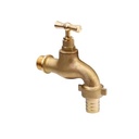 Hose Bibcock Ball Valve Bibcock Top Quality Full Size 1/2-1" Brass Faucet for Family Garden Water Tap Brass Casting Bibcock