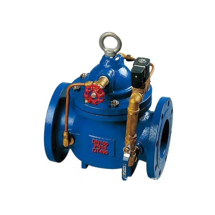 Ductile Iron GB DN100 DN150 Water Conservancy Control Valve PN10 PN16 Normal Temperature OEM Customizable Origin