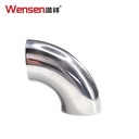 Wensen Sanitary 304 Stainless Steel Elbow - Welded 90° Pipe Fitting 10mm Bend Tube