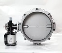 BUTTERFLY VALVE UNDER SILO Cement Silo Pneumatic Dust butterfly Valve butterfly Valves With Pneumatic Actuator