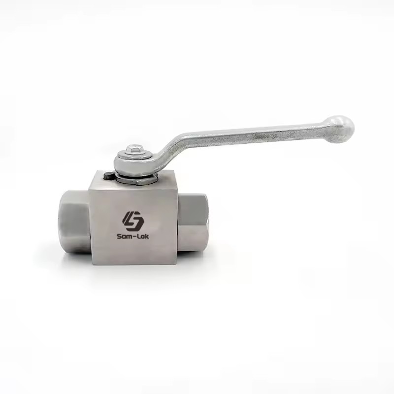 Type SS Instrument Valves BKH 6000 PSI PEEK Ball Seat Stainless Steel 316/316L Instrmentation Hydraulic Ball Valve
