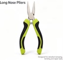 Professional Hand Multi Tools 6"8" Carbon Steel Flat Long Needle Nose Pliers Cutting Pliers