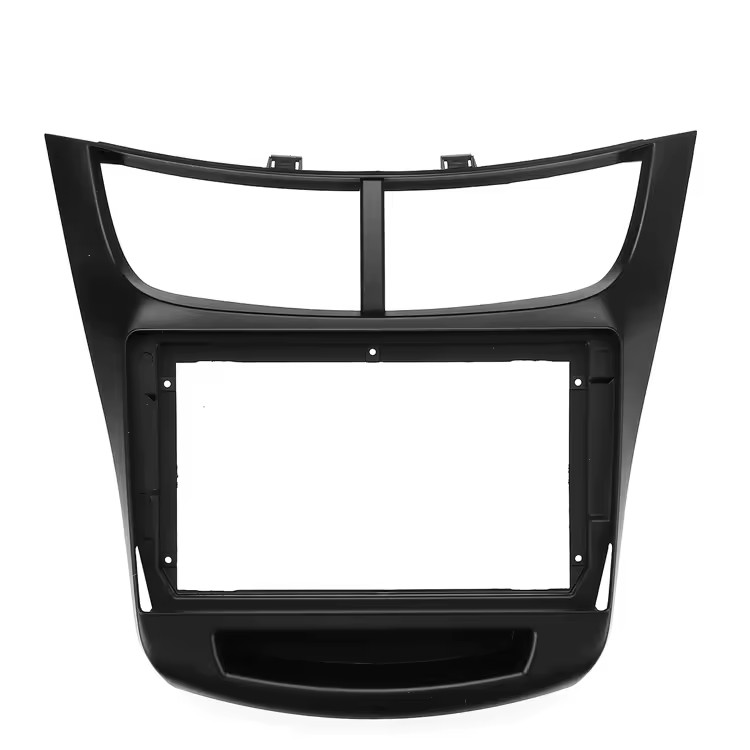 OEM Plastic Injection Molding Auto Spare Parts Motorcycle Chrome Faceplate Radio Trim Bezel