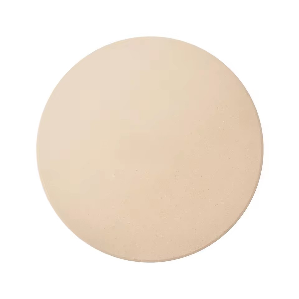 13-15 Inch Cordierite Pizza Stone Ceramic Baking Stone Heat-Resistant Cooking Stones with Metal Peel for Oven BBQ & Grilling