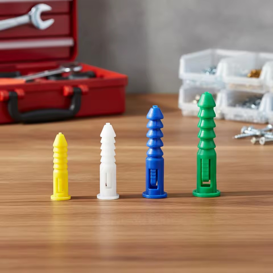 Plastic Expansion Anchor Wall Plug Plastic Plug Universal Plug Ribbed Plastic Anchor