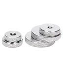 Fasteners CNC Machined Aluminum Knob, Anti-Slip Knurled Grip Handle, Durable for Industrial Equipment & Instrument Control