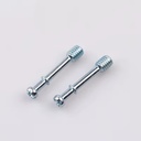 M6 Iron Zinc Plated Three in One Dowel Screw Furniture Connector Bolt Furniture Accessories for Cabinet Wardrobe