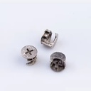 High Quality Zinc Alloy Nickel Plated Furniture Fitting Connector Nut Mini Fix Dowel Cam Locking Fastener Eccentric Wheel GDTYF