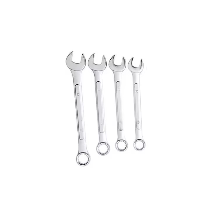 Set of 10pcs Movable Head Fixed Head Dual-Purpose Ratchet Spanner Hand Wrench Quick Machine Repair Spanners
