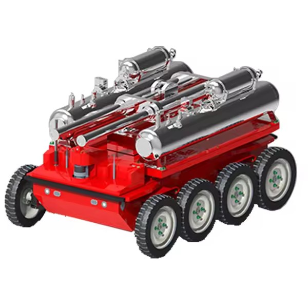 All-terrain Atomizing Fire Extinguishing Jet Robot