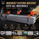 5 Axis Waterjet Machine, 5 Axis, Cnc Water Jet Cutting Machine