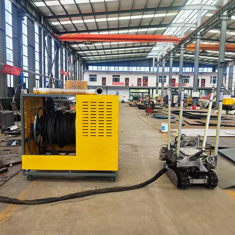 Professional Sewer Maintenance Robot Pipe Dredging Machine High Pressure Water Jet for Municipal Sanitation Dept