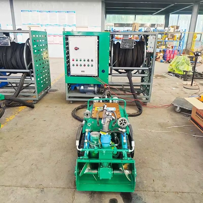Underwater Jet Dredge Robot Electric Crawler Robot Suitable for Channel, Pond and Dam Silt Clearing
