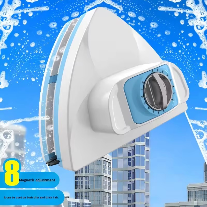High Rise Buildings Adjustable Magnetic Double-Faced 5-25mm Glass Cleaner Strong Magnetic Force Window Glasses Cleaning Tools
