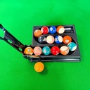 Professional Billiard Pool Ball Five Points Semi-automatic Position Marking Locator Billiard Game Training Tool