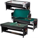 Wholesale 7ft Multi Games Table 4 in 1 Games Billiard Pool, air Hockey, Table Tennis and Dinning Table