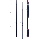 1.92m 2.19m 2.46m Fast Shipping Fishing Rod Carbon Fiber Bass Fishing Rod