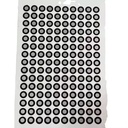 High-Light New 0.15mm Thickness PET Material Tear Resistance Reflective Magnetic Marker Points Laser 3D Survey Scanner Stock