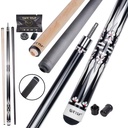 For Modern Carbon Fiber and Maple Dual Shaft Pool Carom Cue Sticks with Radial Pin Joint