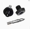 Cueelf High Quality Pool Cue Accessories Rubber Billiard Cue Bumper With Predator Bullet Pin