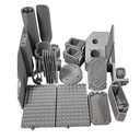 Custom Brass Aluminum Stainless Steel Titanium Alloy SLS MJF SLM Industrial Metal 3D Printing Service