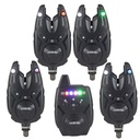 Hirisi Waterproof Carp Fishing Alarm Set Wireless Bite Alarm 1+4 Set S9 Control Bite Indicator Fishing Accessories