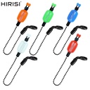 Hirisi Carp Fishing Swinger Bite Alarms 5 Colors Durable Clear Plastic with Line-Safe Clips Carp Fishing Accessories