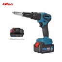 Rechargeable Core Pulling Latin Gun 2.4-5.0mm Electric Riveting Tool 2200Ah Lithium Battery Blind Rivet Gun