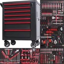 Hot Selling OEM Hardware Tool Cart 7-Drawer Multifunctional Auto Repair Cabinet by with 3-Year Warranty