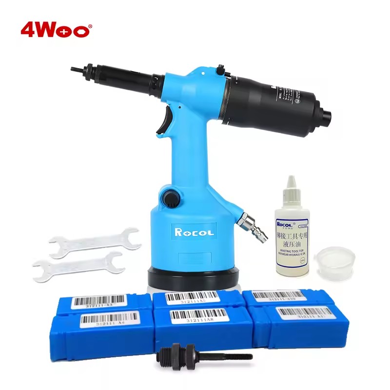 Lightweight RL-5312 Air Rivet Nut Gun M3-M12 Pneumatic Hydraulic Riveting Tool Top Convenient Riveter