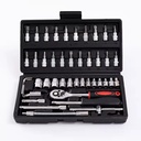 RYNEX Professional Wholesale High Quality Mechanics Tools Kit 46pcs Basics Kit Ratchet Set Socket Tool