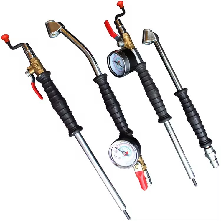 Digital Tire Pressure Gauge 220 PSI Tire Pressure Meter Dual Head Air Chuck Pneumatic Accessories for Car Truck Mechanical Parts